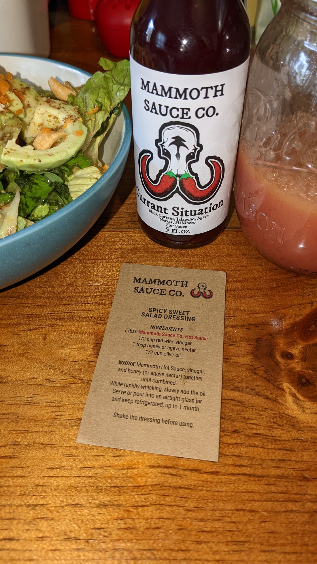 Spicy Sweet Salad Dressing Recipe