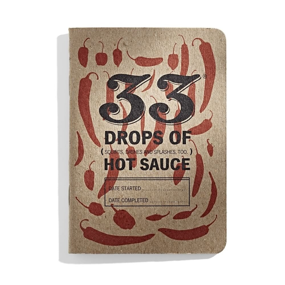 33 Drops of Hot Sauce Tasting Journal