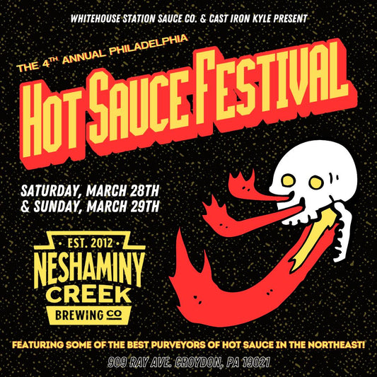 TICKET TO THE 2026 PHILLY HOT SAUCE FEST (FREE WITH $50 PURCHASE) JUST ADD TO CART AND IT WILL COME UP FREE AT CHECK OUT